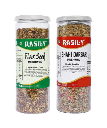 Rasily Flax Seed & Shahi Darbar Mukhvas Combo_Packing May Vary