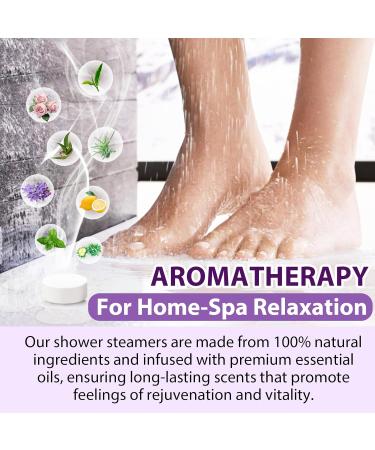 Shower Steamers Aromatherapy - 16 Pack Shower Bombs with Essential Oils Personal Care Birthday Gifts for Women Gifts for Mom Valentines Day Gifts for Her Him - Buy Online on GoSupps.com