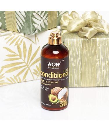 Wow Skin Science Organic Coconut & Avocado Hair Conditioner 16.9 fl oz - Nourishing & Moisturizing - Buy Online on GoSupps.com