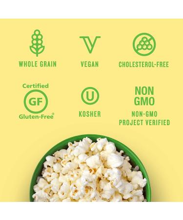 Angie's BOOMCHICKAPOP Gluten Free Sea Salt Popcorn - 24 Pack, 0.6 oz Each - Buy Online on GoSupps.com