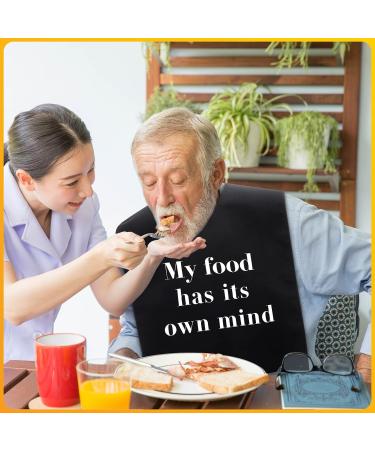 Heyu-Lotus Waterproof Adult Bibs - Reusable Dining Apron for Seniors & Disabled (Style2) - Buy Online on GoSupps.com