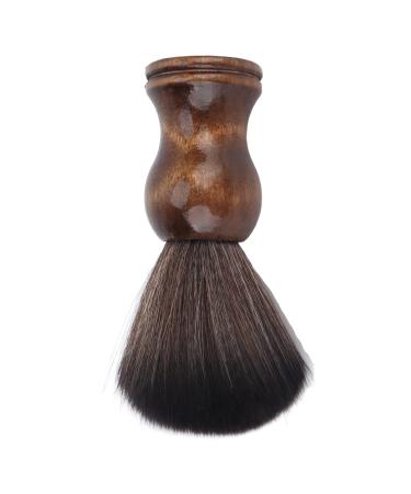 Neck dust brush shaving brush with soft hair wooden handle skin-friendly for home hair salon