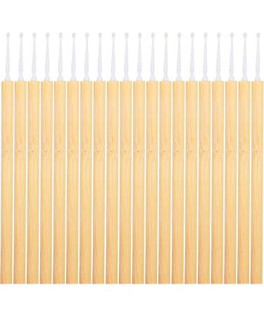 XNHIU Disposable Bamboo Mascara Wands & Cotton Swabs Set - 50 Pack for Precise Eyelash Extensions | Makeup Brushes & Applicators Kit - Buy Online on GoSupps.com