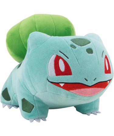 Pok mon Official 8-inch Bulbasaur Plush Toy - Premium Quality, Ultra-Soft, Adorable - Perfect for Play and Display - Gotta Catch 'Em All! - Buy Online on GoSupps.com