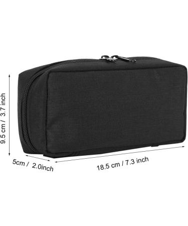 Portable Insulin Cooler Protector Bag | Insulation Cooling Pouch Case | Black Gray (Black) - Buy Online on GoSupps.com