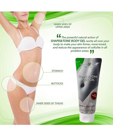 Natural Anti-Cellulite Body Wrap: Firming & Shaping Contouring Patch - 5 Wraps + Gel - Buy Online on GoSupps.com