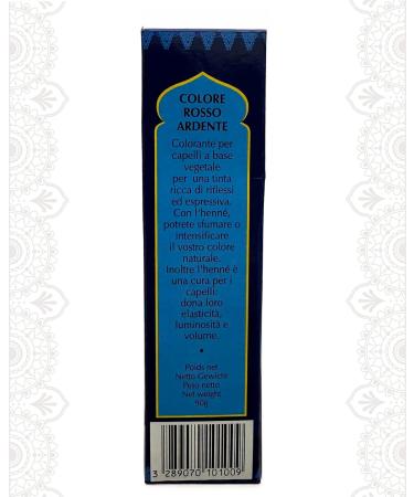 Natural Henna Powder - 900g Henna Hair Dye | Fiery Red | Pure Natural Hair Color - Pellear Masria - Buy Online on GoSupps.com