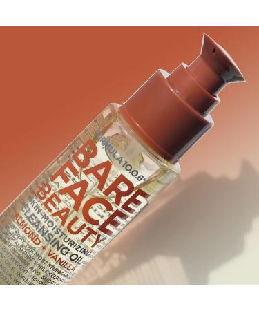 Formula 10.0.6 Bare Face Beauty Cleansing Oil - Vegan Paraben-Free Sulfate-Free Makeup Remover (3.7 Fl Oz) | Hydrating & Cruelty-Free Skin Moisturizer - Buy Online on GoSupps.com