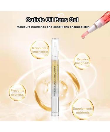 15 PCS Cuticle Oil Pens - Nail Nourishment & Revitalizer with Vitamins | Cuticle Repair & Polish Soft Brush Applicator - Buy Online on GoSupps.com