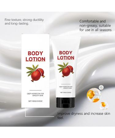  yxcully Pomegranate Body Lotion - Moisturizing and brightening body lotion for intense hydration even skin tone and nourishment of dry skin non-greasy formula (3 pcs) - Buy Online on GoSupps.com