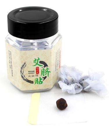 Herbal Wormwood Belly Button Tummy Sticker Moxibustion Navel Patch - 30pcs - Buy Online on GoSupps.com