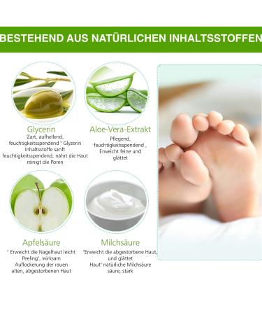 P-Beauty Aloe Vera Foot Masks | 3 Pair Foot Peeling Socks for Dry Cracked Skin | Exfoliating Foot Care - Buy Online on GoSupps.com