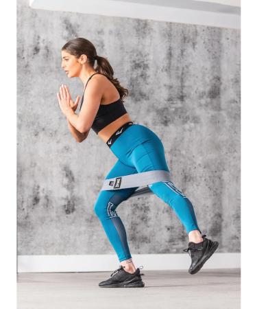 Everlast Woven Resistance Bands (Set of 3) - Portable Resistance Bands for Home Fitness Pilates Strength Training Gym Gear Lightweight & Perfect for Lower Body Targeting & Home Gym Workouts - Buy Online on GoSupps.com