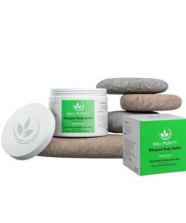 Buy 100% Natural & Organic Whipped Body Butter - Vanilla 8 Oz | Luxurious Moisturizer for Soft Skin - Buy Online on GoSupps.com