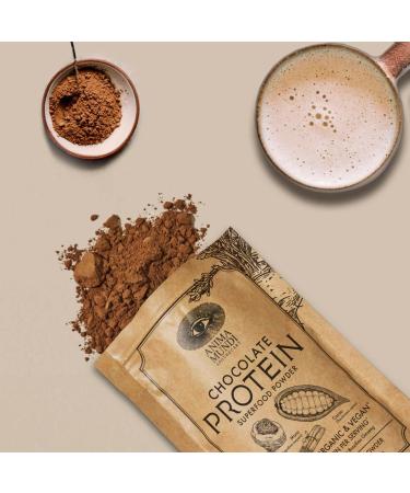 Anima Mundi Chocolate Protein Superfood Powder - Organic Vegan Plant-Based Protein for Energy & Strength - Nutrient-Dense Adaptogen Blend (567g - Buy Online on GoSupps.com