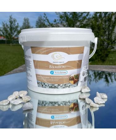 PRINCE EQUIN - BAMBOO - Horse nutritional supplement - Bucket 1 kg - Joint health - Bone re-ineralization - French brand - Buy Online on GoSupps.com