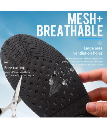 Height Increasing Insoles - 2 Pairs Air Cushion Shoe Pads for Men & Women | Black Heel Inserts - Buy Online on GoSupps.com