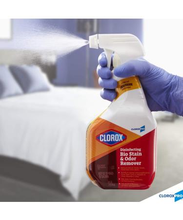 CloroxPro Disinfecting Bio Stain & Odor Remover Refill - 128 Oz (International Shipping Available - Buy Online on GoSupps.com