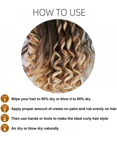 NRSW Hairhalo Curl Defining Cream for Curly and Wavy Hair Anti-Frizz Moisturizing and Smoothing Leave-In Moisturizer for Defined and Bouncy Curls 2pcs - Buy Online on GoSupps.com