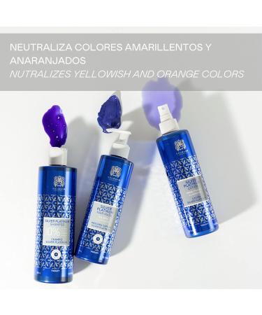 Valquer Professional Pack Silver Platinum Shampoo 400 Ml + Mask 00 Ml + Lotion 00 Ml. White gray and blond hair.. Sulfate-free salt-free silicone-free unique fresh 3 units - Buy Online on GoSupps.com