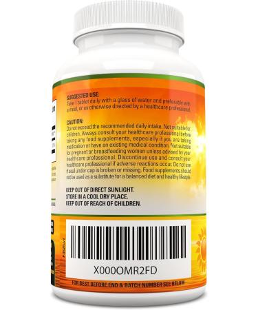 365 Easy to Swallow Vitamin D 4,000 IU Tablets - Maximum Strength D3 Supplement for Full Year Supply - Buy Online on GoSupps.com