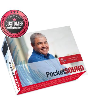 Pocket Sound - Digital Personal Sound Amplifier with Earbuds and Microphones - Buy Online on GoSupps.com