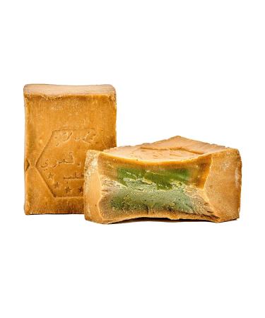 Premium Careness Aleppo Soap - Vegan Handmade 5-Pack (45% Olive Oil & 55% Laurel Oil) - Natural Original Quality - Approx. 900-950g International Shipping Available - Buy Online on GoSupps.com