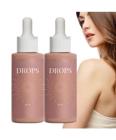 FLLUOUZH Zeria Sunless Tanning Drops Zeria Drops To Naturally Boost Melanin Natural & Nourishing Ingredients Enhancing Your Natural Skin Tone for a Healthy Without Sun Damage 2 PCS
