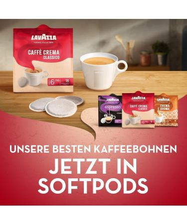 Buy Lavazza Coffee Pads Classico - 180 Pads (Pack of 10) - Premium Italian Coffee for International Shipping - Buy Online on GoSupps.com