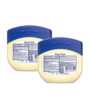 Vaseline 100% Pure Petroleum Jelly Baby 13 Ounce (Pack of 2) - Dermatologist Recommended Skin Protectant for Diaper Rash & Chafed Skin - Buy Online on GoSupps.com