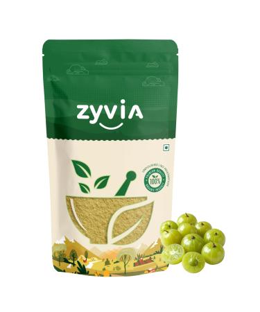 ZYVIA Amla Powder for Hair Growth & Skin Care | 100% Pure & Natural | Unpolished Herbal Powder (8.8 Ounces)