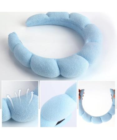 Soft Sponge Women s Spa Headband - Makeup Hair Band for Face Washing & Skin Care (Blue) - Hair Accessories - Buy Online on GoSupps.com