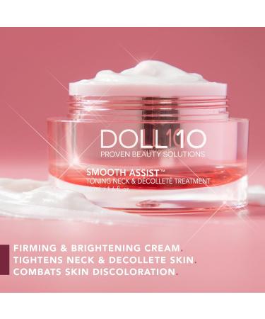 Doll 10 Smooth Assist Toning Neck & D collet Treatment | Anti-Aging Neck Firming Cream - Shop Internationally - Buy Online on GoSupps.com