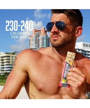 Buy BSN Protein Crisp Mint Chocolate Chip Bars - 12 Pack (2.01 oz each) | High Protein Snack - Buy Online on GoSupps.com