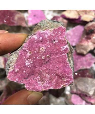 Crystal Natural Cobalt Calcite Raw Stone Crystal Heart Decor Pink and Purple Stones Crystals Can be Used for ZJGIDTEM (Size : 200g) - Buy Online on GoSupps.com