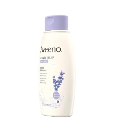 Aveeno Stress Relief Body Wash - 12 oz - Buy Online on GoSupps.com