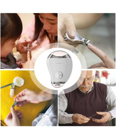 Cordless Electric Nail s - Nail Trimming Cutter Set | Toe Nail Trimming Cutter | Double-Head Trimming Nail Sharpener | 3-Speed Safe Mango Shape Adults Electric Nail Trimmer for Children White - Buy Online on GoSupps.com