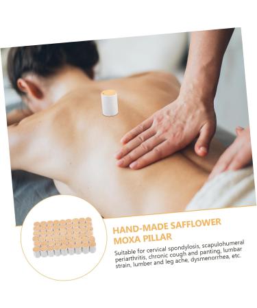 Collbath 54st Moxibustion Support - Handmade Yellow Moxa Stick for Circulation | Premium Chinese Moxa Herbs - Buy Online on GoSupps.com