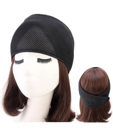 Sleeping Hair Wrap Mesh Hair Wraps for Women Spa Headband for Washing Face Makeup Hair Net for Women BK - Buy Online on GoSupps.com