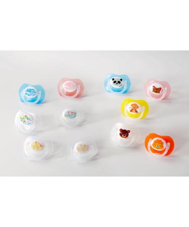 Mebby 92530 Anatomical Silicone Pacifier for Girls 12+ Months - Abstract Motif | International Shipping Available - Buy Online on GoSupps.com