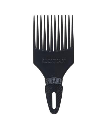 Jack Dean by Denman (Black) Curl Volumiser Comb for Separating Styling Defining Enhancing & Boosting Curls (D17) - Buy Online on GoSupps.com