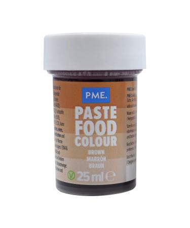 PME Paste Food Colour Brown 25 g Brown 25 g (Pack of 1)