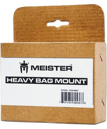 Meister 250lb Heavy Bag Ceiling Mount with 360 Swivel for MMA & Boxing - Black - Buy Online on GoSupps.com