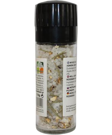 Biodinami Set of 2 Salt Mills with Lemon/Rosmarin 100 g - Buy Online on GoSupps.com