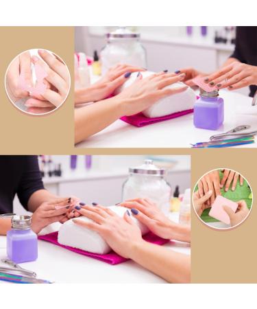 600Pcs Lint Free Wipes for Nails - Absorbent Polish Pads for DIY Nail Art - 2*2inch - Buy Online on GoSupps.com
