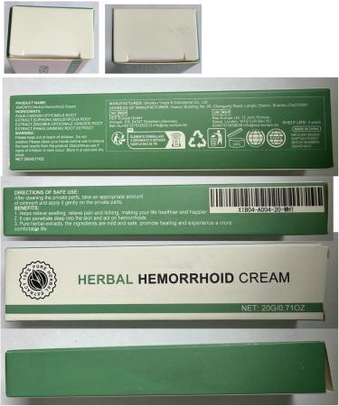 BITYEYE Herbal Hemorrhoids Cream Hemorrhoid Cream for Men and Women (2PCS) - Buy Online on GoSupps.com