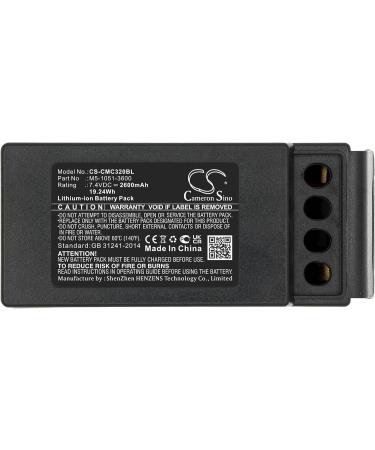 Battery Replacement for Cavotec M9-1051-3600 EX | MC-3000 MC-3 M5-1051-3600 - International Shipping Available - Buy Online on GoSupps.com