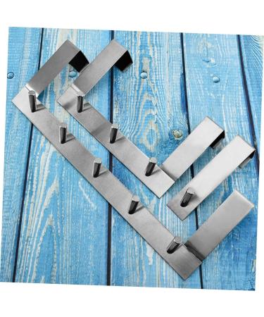 OFFSCH Hook Over Door Hanger Over The Door Hanger Coat Hanger Hanging on The Door Stainless Steel - Buy Online on GoSupps.com