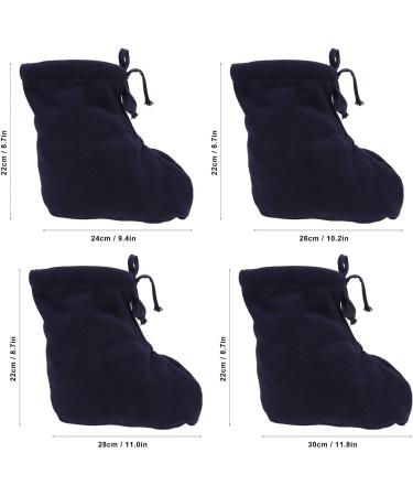 Buy XL Poured Toe Protection Sock - Soft Thick White Plush Foot Warmer & Dark Blue Warm Plaster Stocking for Maximum Comfort & Protection - Buy Online on GoSupps.com