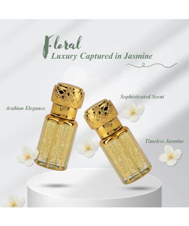 Jasmine Perfume Oil Luxury Long Lasting Perfume for Women & Men | Floral Sweet Romantic Fragrance Oil | Alcohol Free Arabian Perfume Oil 6mL / 0.2 Fl Oz. - Buy Online on GoSupps.com